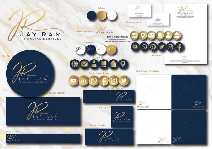 I will create a stunning brand identity package including logo design