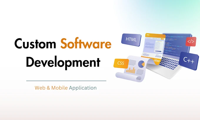 I will develop custom software solutions for your business needs