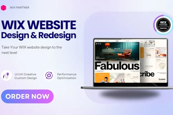 I will do wix website redesign, wix website design, redesign wix website, wix website